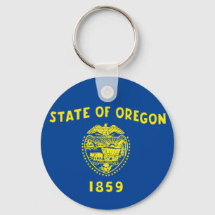 Porte-clés Drapeau de l'Oregon