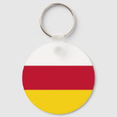 Porte-clés Drapeau de l'Ossétie du Nord (Verso)