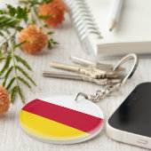 Porte-clés Drapeau de l'Ossétie du Nord (Devant droit)