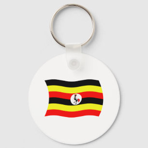 Porte-clés Drapeau de l'Ouganda