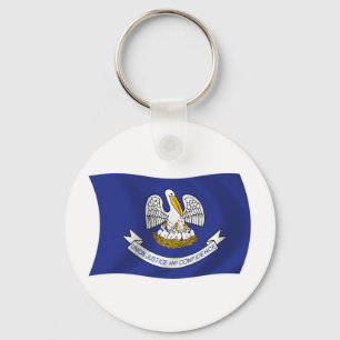 Porte-clés Drapeau de Louisiane