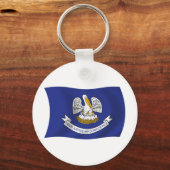 Porte-clés Drapeau de Louisiane (Recto)