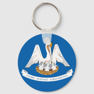 Porte-clés Drapeau de Louisiane