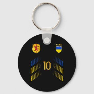 Porte-clés Drapeau de l'Ukraine Amoureux de la fierté ukraini