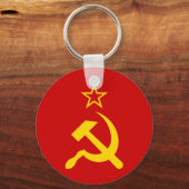 Porte-clés Drapeau de l'URSS - Drapeau de l'Union soviétique (Recto)