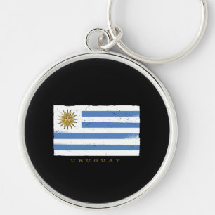Porte-clés Drapeau de l'Uruguay