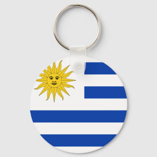 Porte-clés Drapeau de l'Uruguay