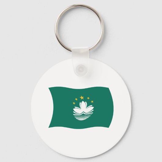 Porte-clés Drapeau de Macao (Recto)