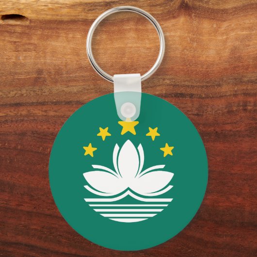 Porte-clés Drapeau de Macao (Recto)