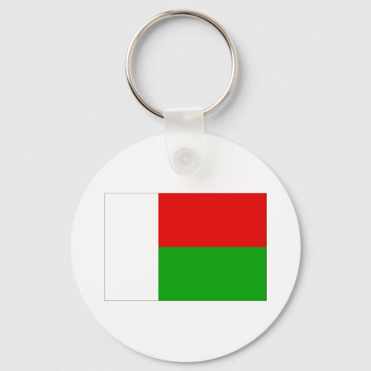 Porte-clés Drapeau de Madagascar (Recto)