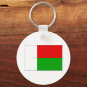 Porte-clés Drapeau de Madagascar (Recto)