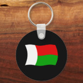Porte-clés Drapeau de Madagascar (Recto)
