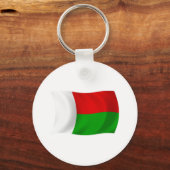 Porte-clés Drapeau de Madagascar (Recto)
