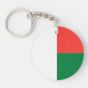Porte-clés Drapeau de Madagascar