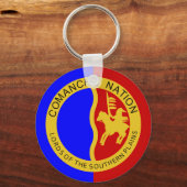 Porte-clés Drapeau de maison personnalisé étanche aux intempé (Recto)