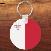 Porte-clés Drapeau de Malte (Verso)