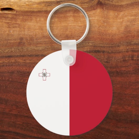 Porte-clés Drapeau de Malte (Verso)