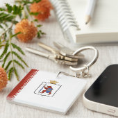 Porte-clés Drapeau de Mari El (Devant Droit)