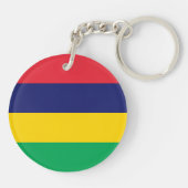 Porte-clés Drapeau de Maurice (Dos)