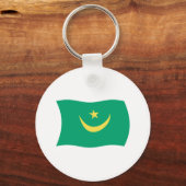Porte-clés Drapeau de Mauritanie (Recto)
