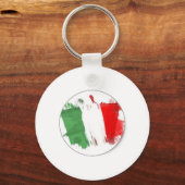 Porte-clés Drapeau de mode italien (Recto)