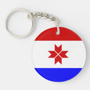 Porte-clés Drapeau de Mordovie