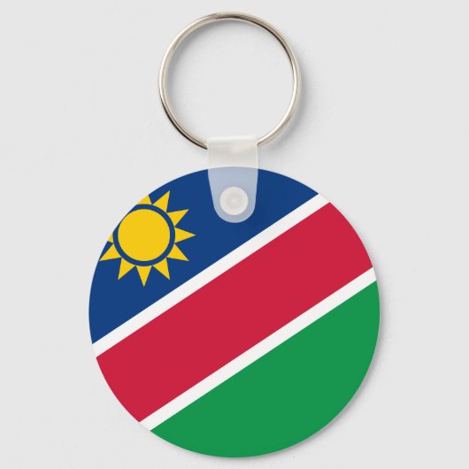 Porte-clés Drapeau de Namibie (Recto)
