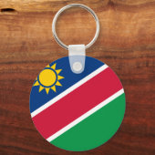 Porte-clés Drapeau de Namibie (Recto)