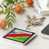 Porte-clés Drapeau de Namibie (Côté)