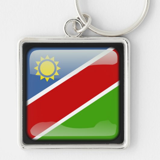 Porte-clés Drapeau de Namibie (Devant)