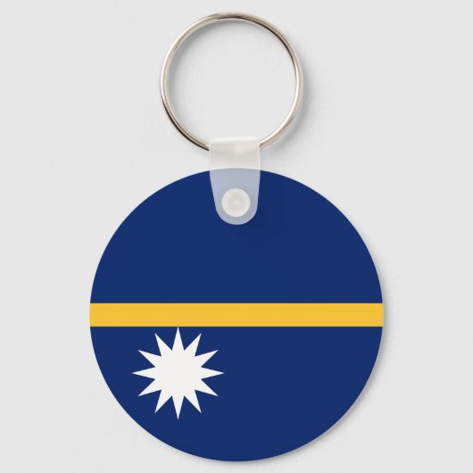 Porte-clés Drapeau de Nauru (Verso)