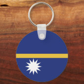 Porte-clés Drapeau de Nauru (Recto)