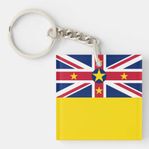 Porte-clés Drapeau de Niue