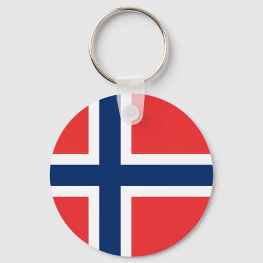 Porte-clés Drapeau de Norway (Recto)