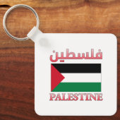 Porte-clés Drapeau de Palestine (lcdp) drapeau de la Palestin (Recto)