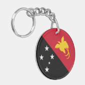 Porte-clés Drapeau de Papouasie-Nouvelle-Guinée (Devant gauche)