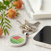 Porte-clés Drapeau de pastèque (Côté )