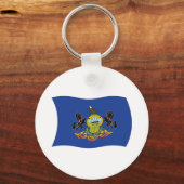 Porte-clés Drapeau de Pennsylvanie (Recto)