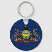 Porte-clés drapeau de Pennsylvanie (Recto)