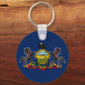 Porte-clés drapeau de Pennsylvanie (Verso)
