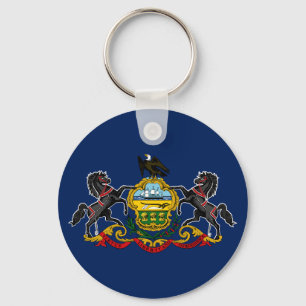 Porte-clés drapeau de Pennsylvanie