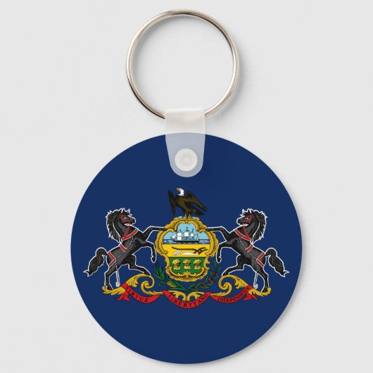 Porte-clés drapeau de Pennsylvanie (Verso)