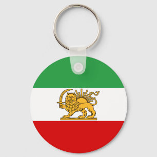 Porte-clés Drapeau de Perse/de Iran (1964-1980)