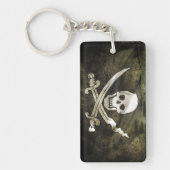 Porte-clés Drapeau de pirate (Devant)