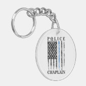 Porte-clés Drapeau de police américain (Devant gauche)