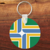 Porte-clés Drapeau de Portland, Oregon (Recto)