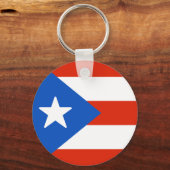 Porte-clés Drapeau de Porto Rico (Verso)
