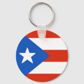 Porte-clés Drapeau de Porto Rico (Verso)