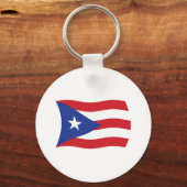 Porte-clés Drapeau de Porto Rico (Recto)