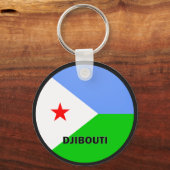 Porte-clés Drapeau de qualité Roundel Djibouti (Recto)